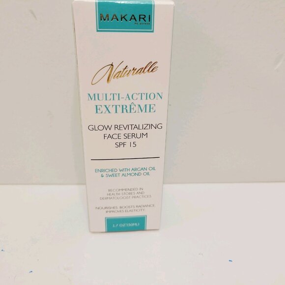 Multi-Action Extreme Glow Revitalizing Face Serum SPF 15 by Makari 1.7 oz - Picture 3 of 4